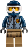 LEGO cty0854 Mountain Police - Officer Female, Dirt Bike