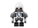 LEGO nex091 Lance Bot - Dark Bluish Gray Shoulders, White Helmet and Harpoon Holder (70348)