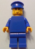 LEGO pln178 Plain Blue Torso with Blue Arms, Blue Legs, Blue Hat