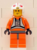 LEGO sw019a Luke Skywalker (Pilot with Dark Bluish Gray Hips)