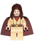 LEGO sw1046 Obi-Wan Kenobi (Old, Standard Cape, Hood Basic)
