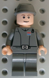 LEGO sw114 Imperial Officer - Cavalry Kepi, Light Flesh (Imperial Inspection)