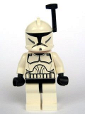 LEGO sw200a Clone Trooper Clone Wars with Black Helmet Antenna